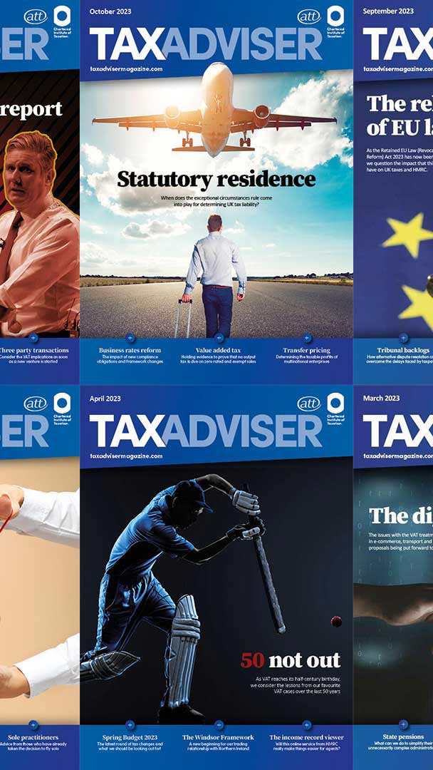 tax adviser magazine featured